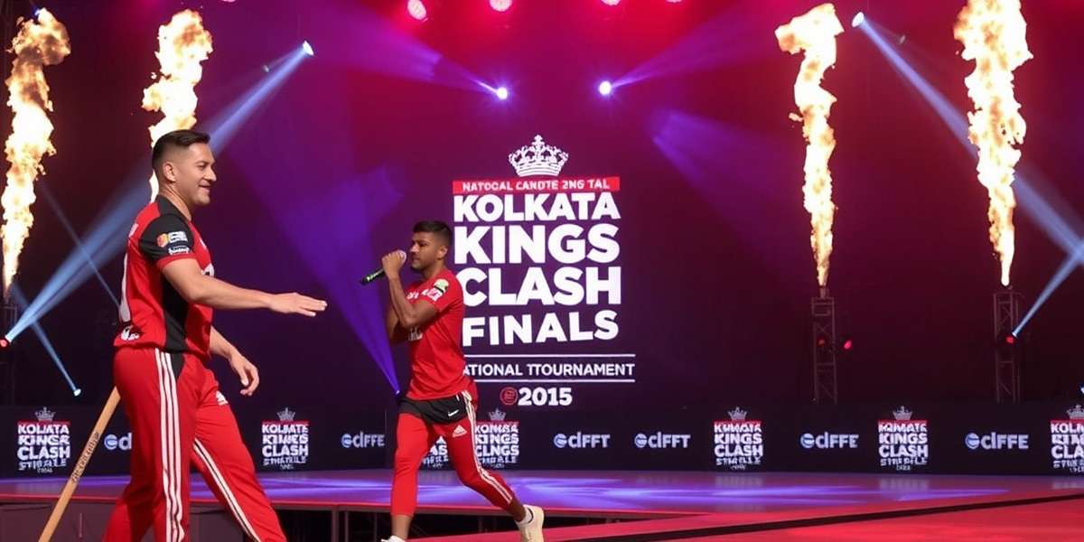 Kolkata Kings Clash National Tournament Kolkata Kings Clash national tournament finals event in Mumbai with players competing on stage